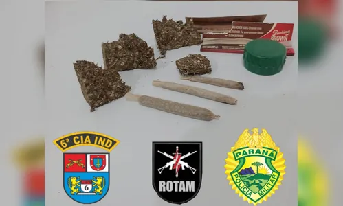 Rotam flagra adolescentes com maconha e prende homem em Ivaiporã