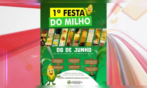 São Pedro do Ivaí promove a 1ª Festa do Milho