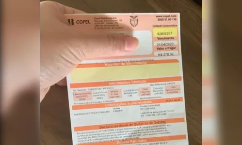 Conta de luz vai ficar mais cara no Paraná a partir desta terça-feira