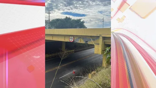 A orientação é evitar transitar pelo local e procurar rotas alternativas, além de seguir a sinalização.