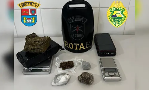 PM prende três pessoas suspeitas de tráfico de drogas em Jardim Alegre