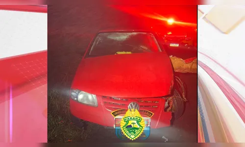 Colisão entre carro e caminhão deixa idoso ferido em Ivaiporã