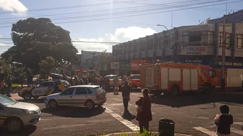 Acidente foi na região central da cidade