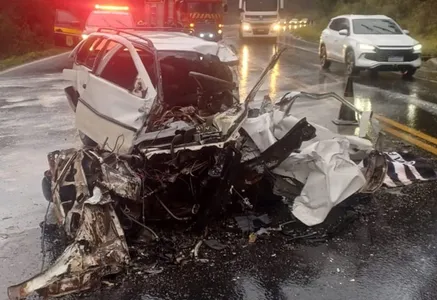 Acidente grave ocorreu nesta manhã de segunda-feira