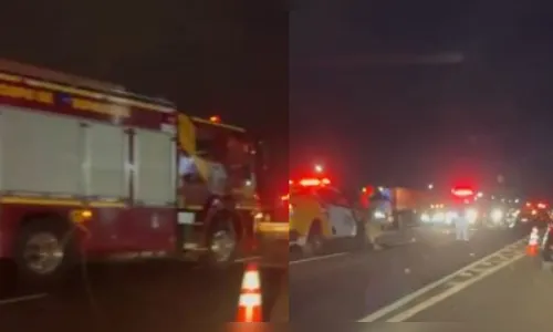 Mãe e filho ficam feridos após acidente na PR-444 em Arapongas