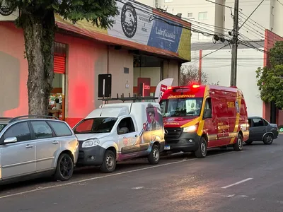 Acidente ocorreu na área central de Apucarana
