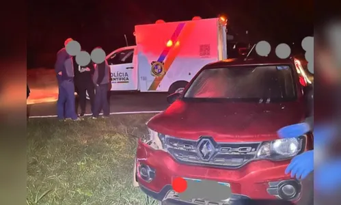 Jovem de 18 anos morre após grave acidente em rotatória na PRC-466