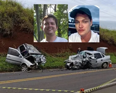 Ambos morreram no local antes da chegada do resgate.