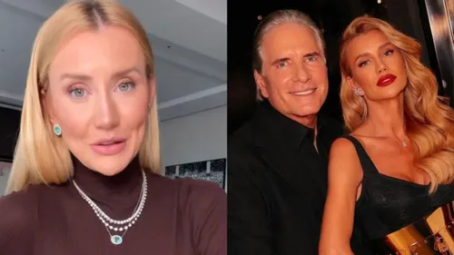Ana Paula Siebert e Roberto Justus