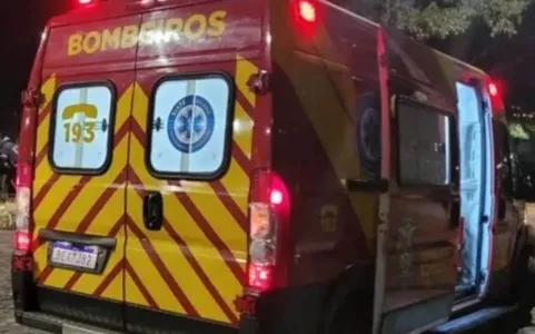 Após os primeiros socorros, a equipe encaminhou o ciclista para o hospital de Ivaiporã