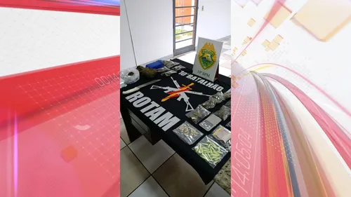 As buscas contaram com o apoio dos cães farejadores Buddy e Rinti, do Canil da Polícia Militar (PM)