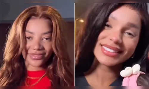 Ludmilla e Brunna Gonçalves revelam o rosto da filha, Zuri