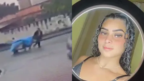 As imagens, que circulam nas redes sociais, mostram o suspeito empurrando o carrinho com tranquilidade, como se não carregasse nada de anormal.