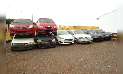 DER/PR vai leiloar 1.046 sucatas de veículos em 103 lotes em julho