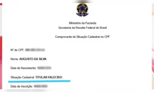 Morador do PR descobre que está 