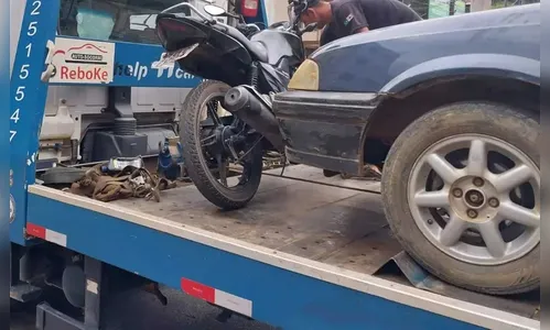 Motorista sem CNH tenta fugir da PM e é flagrado com carro irregular