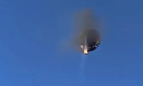 Piloto de balão que pegou fogo em Praia Grande não tinha licença