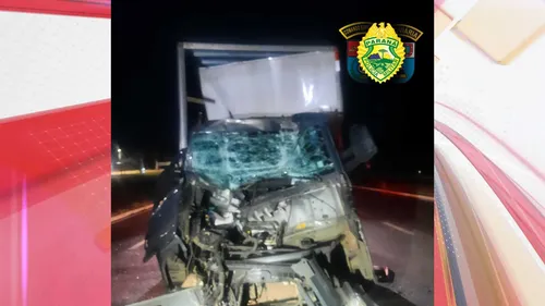 Batida foi na madrugada por volta das 2 horas