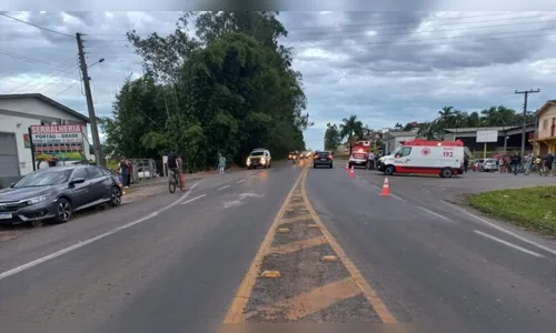 Criança morre atropelada e motorista foge em Santa Catarina