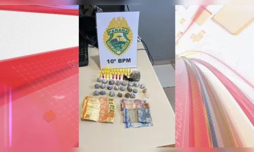 Polícia Militar prende dois homens por tráfico de drogas em Apucarana