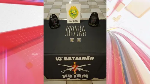 Drogas foram apreendidas pela Rotam