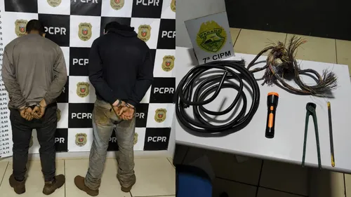Dupla foi encaminhada à delegacia de Arapongas