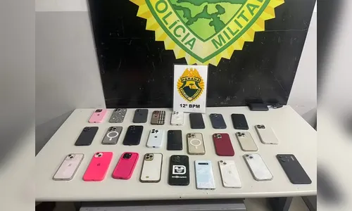 PM prende 6 pessoas com celulares furtados em show sertanejo no Paraná