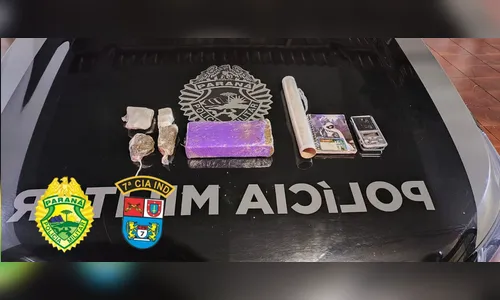 Traficante que vende drogas fiado é preso pela polícia em Arapongas