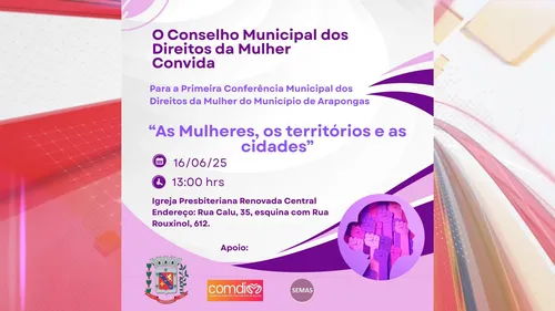 Evento acontece nesta próxima segunda-feira