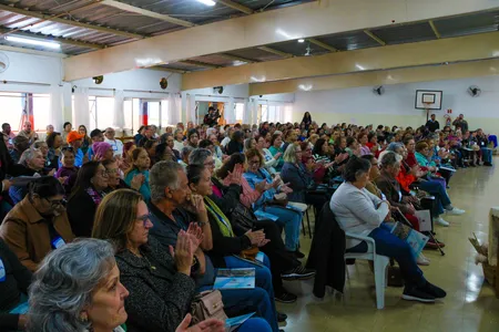 Evento realizado no  Centro de Convivência do Idoso (CCI) Tia Su, no Jardim Petrópolis.