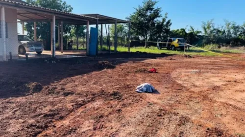 Ferro velho onde o crime aconteceu