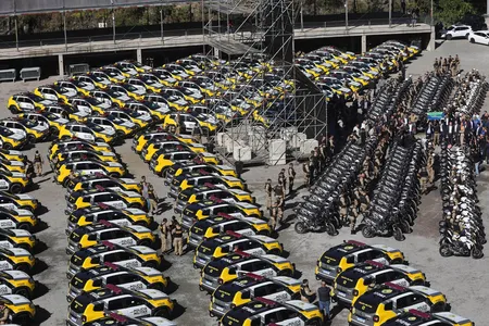 Foram adquiridos 130 automóveis Renault/Duster, 34 GM Trailblazer, 54 Toyota Yaris e duas Ford Ranger, além de 129 motos do modelo Suzuki/GSX-100 e 80 Triumph/Tiger 900 Rally