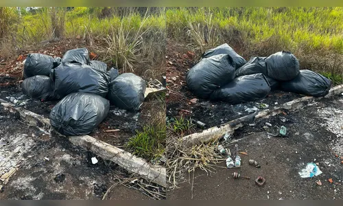 GCM flagra descarte de resíduo têxtil irregular no Jardim Texas