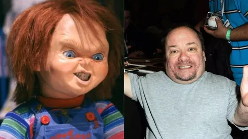 Gale participou de mais de 130 produções, mas ficou marcado por dar vida ao icônico vilão Chucky nos filmes originais.