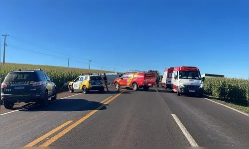 Grávida de 8 meses morre em acidente com ambulância na BR-369