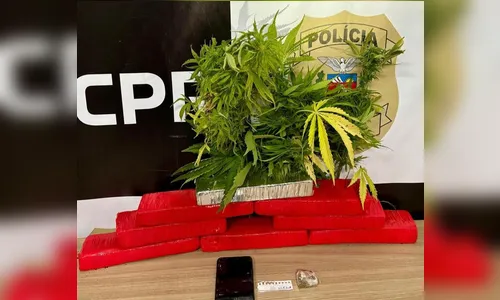 Homem é preso com mais de 4,7 quilos de drogas em Ortigueira
