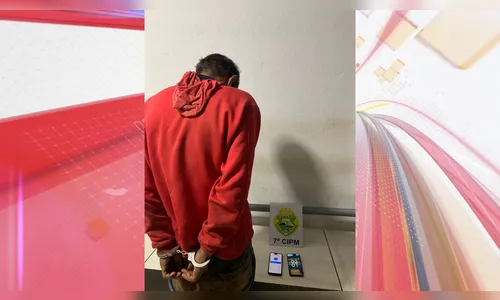 Ladrão de celulares é preso pela Polícia Militar em Arapongas