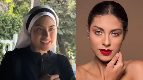 Irmã Eva trabalhava como modelo antes de abraçar a religião ortodoxa