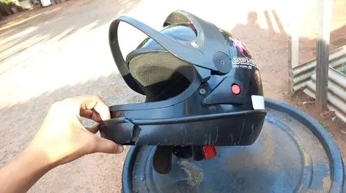 Jovem é agredida com capacete pelo namorado da amiga em Marilândia
