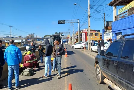 Jovem vai buscar marmita e acaba atropelado por caminhão no Paraná