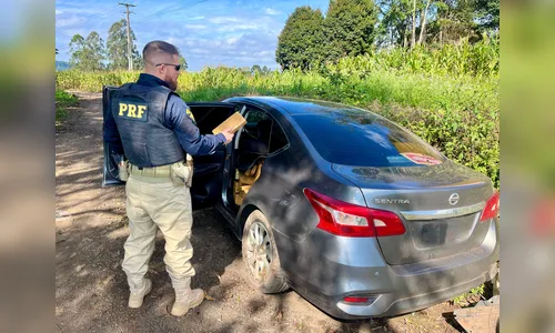 PRF apreende quase 200 quilos de maconha em veículo adulterado