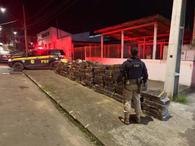 Maconha foi apreendida pela PRF em São Mateus do Sul