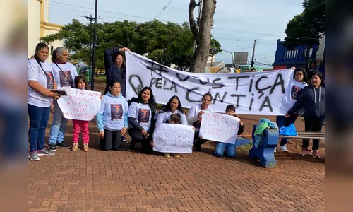 Familiares de costureira desaparecida fazem manifestação em Apucarana