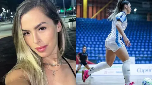 Marcela Soares foi desligada de um clube de futsal e atualmente trabalha como criadora de conteúdo adulto