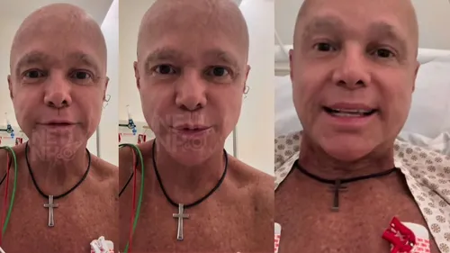 Netinho gravou vídeo de dentro do hospital