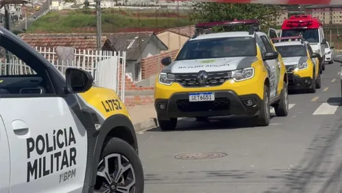 O caso foi registrado no Centro de Carambeí