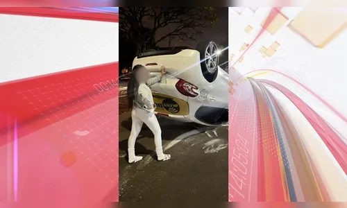 Acidente em Maringá viraliza após post bem-humorado da motorista