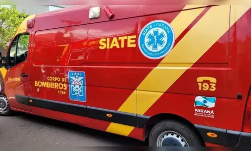 Siate socorre homem que caiu de caminhão em Apucarana