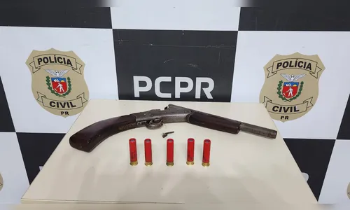 Polícia Civil apreende arma e munições em bar de Faxinal após denúncia