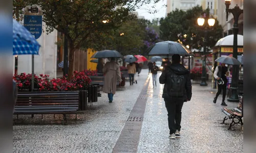 Aviso de temporais: fim de semana será chuvoso no Paraná
